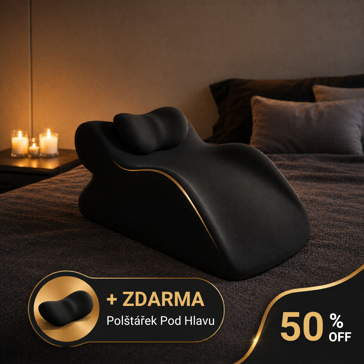 Polštář pro podporu intimity