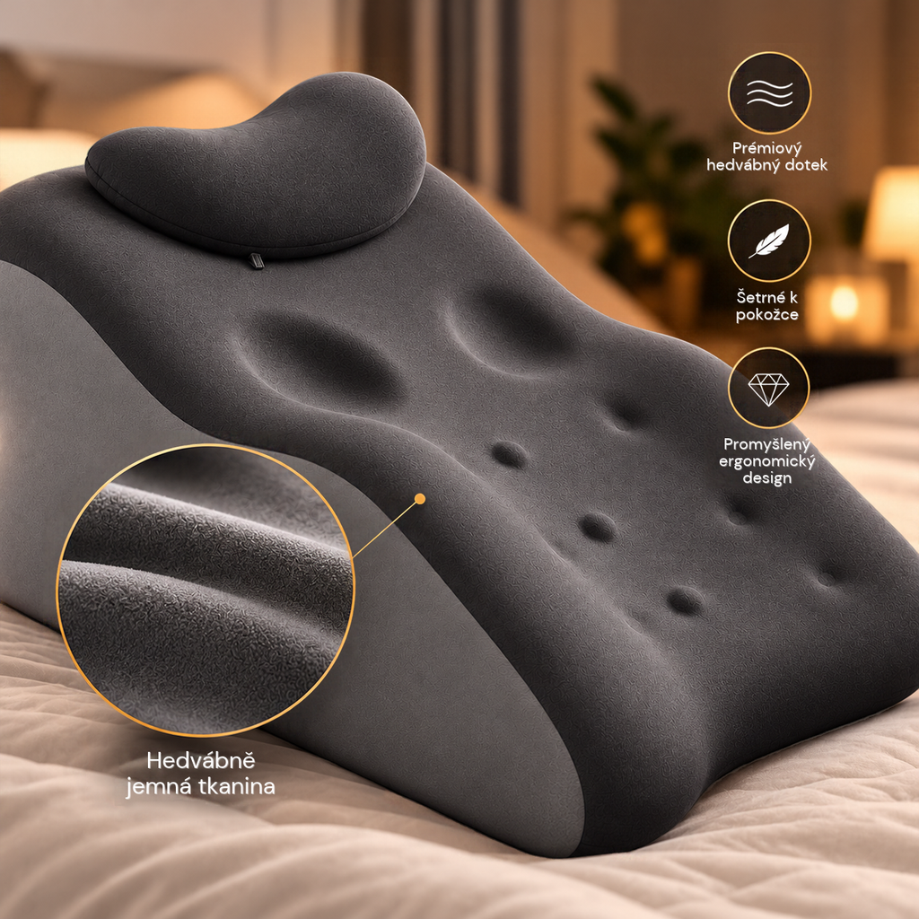 BedBuddy™ Deluxe – Prémiový potah s hedvábným efektem.